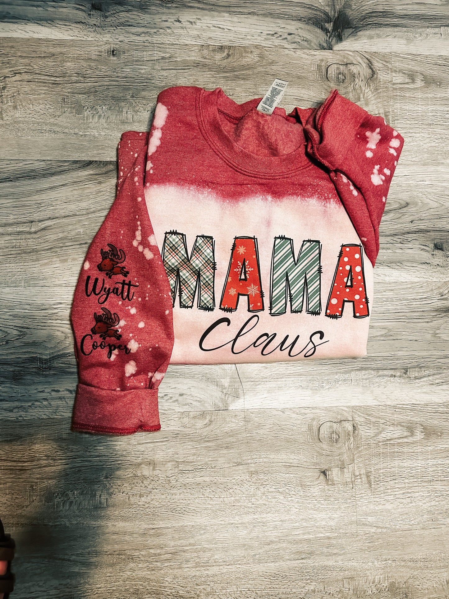 Customizable Mama Claus Crewneck