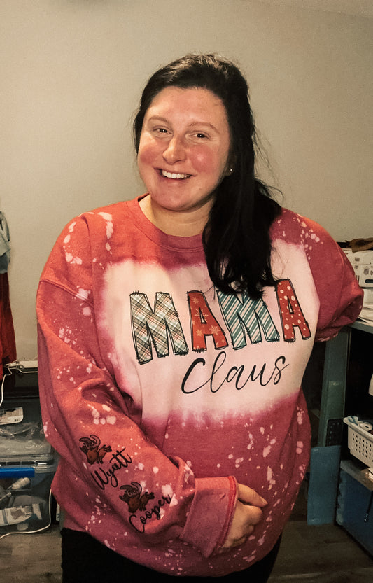 Customizable Mama Claus Crewneck