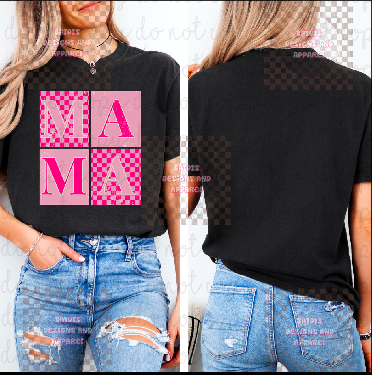 Checkered Square MAMA